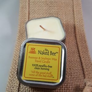 Naked Bee Travel candle